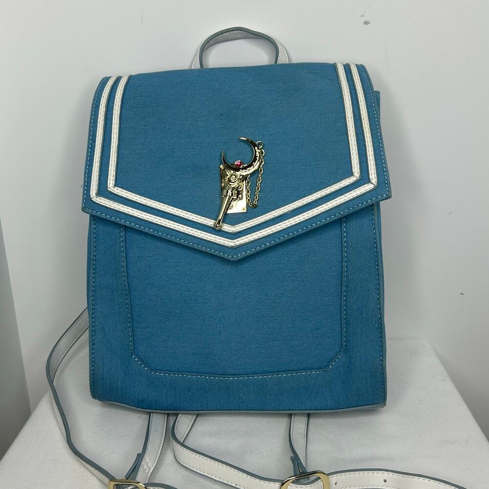 Samantha Vega Sailor Moon Inspired Blue Backpack Anime Kawaii Ita Bag anime